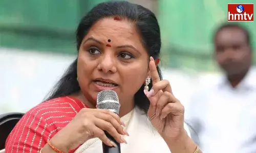Mlc Kavitha Fires On Bjp State President Kishan Reddy
