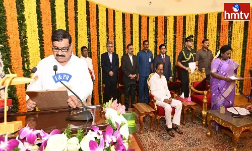 KCR Assigns Portfolio to Mahender Reddy