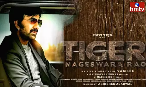 Raviteja Pan India Movie Tiger Nageshwara Rao Pre Release rs 40 crore Business Anupamkher Muralisharma Vamsi Krishna Akella