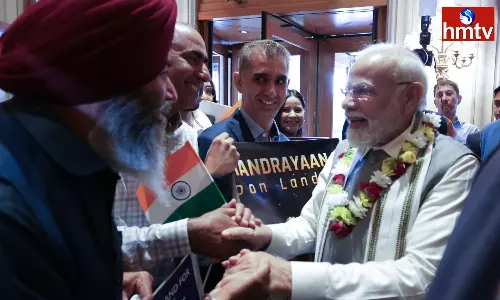 PM Modi of India arrived in Greece for a one-day Visit