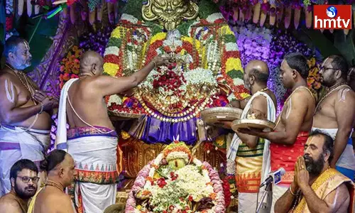 Magnificent Varalakshmi Vrat In Tiruchanur Impressive Vrata Mandapam