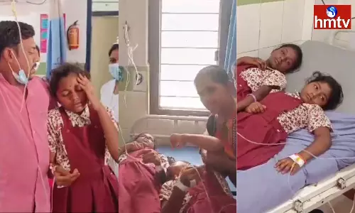 Nirmal District Ramnagar Ashrama School Student Who Fell Ill Nirmal District Ramnagar Ashrama School Student Who Fell Ill