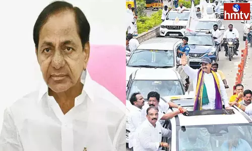 CM KCR Meeting With Khammam BRS Leaders Over Thummala Rally