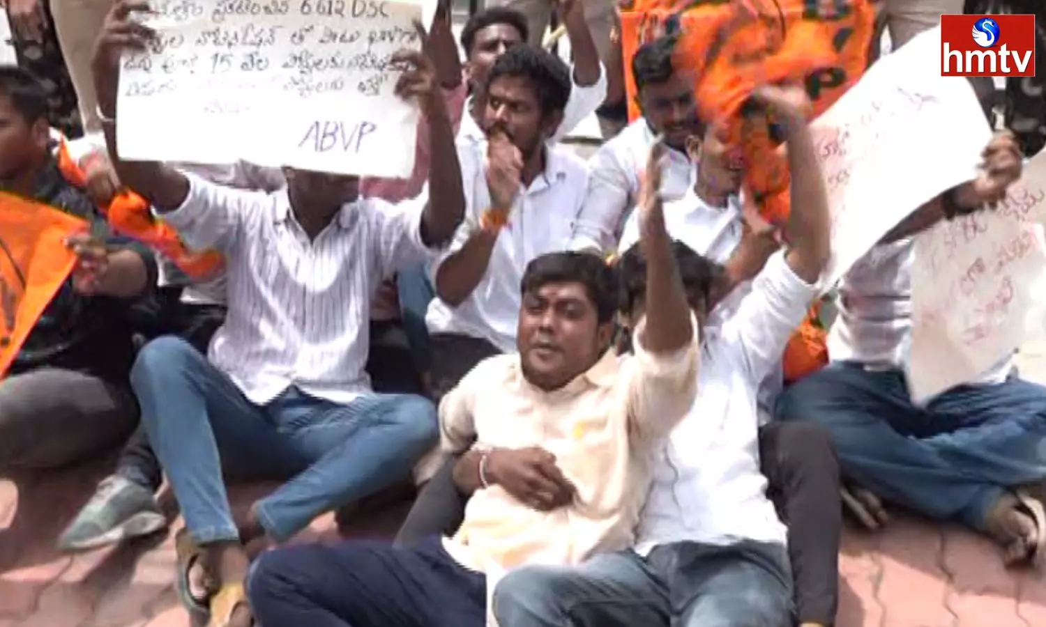 ABVP Leaders Besieged The Gangula Camp Office