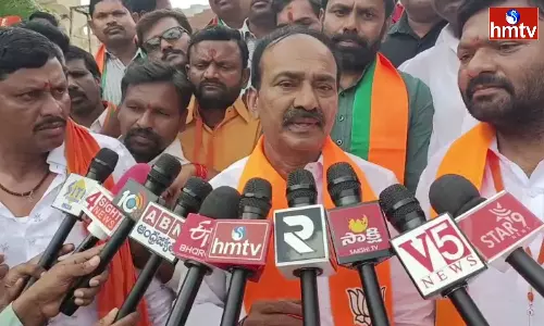 BRS Has Left The Development Of BCs To The Wind Says Etela Rajender