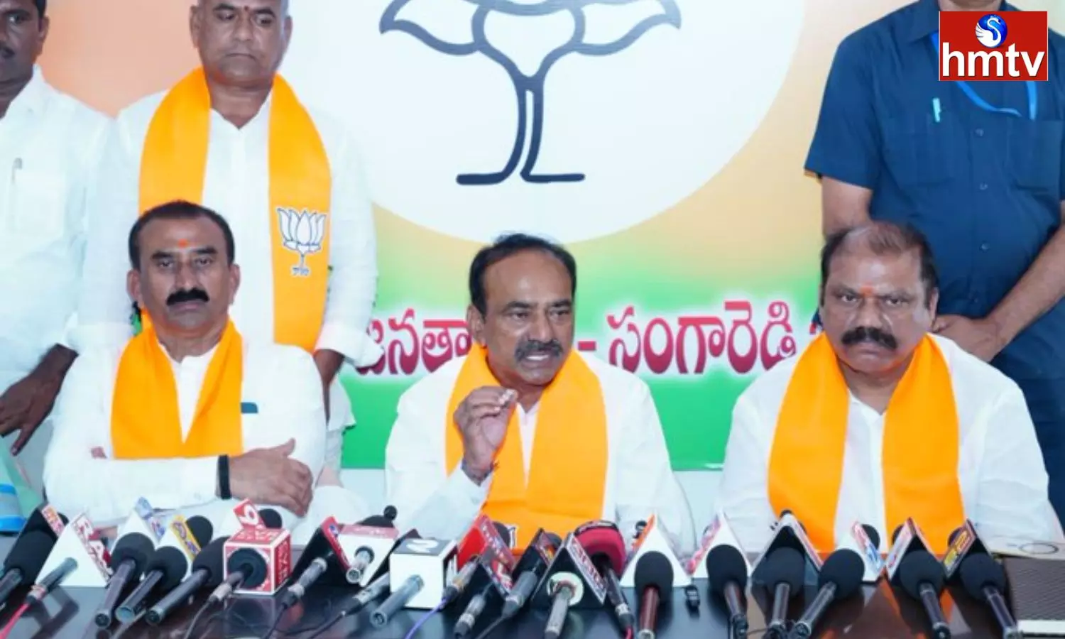 Gajwel People Have Sensed KCR Deception Says Etela Rajender