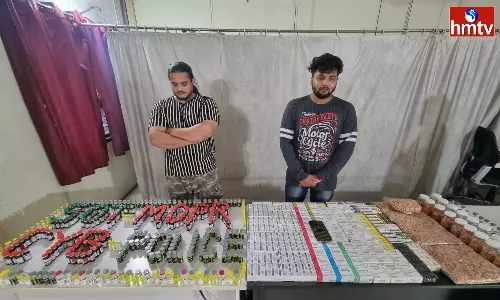 Gym Owner Arrested For Selling Drugs In Ramachandrapuram