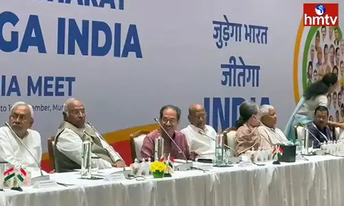 Today is the Second day of the India Alliance Meeting in Mumbai Today is the Second day of the India Alliance Meeting in Mumbai