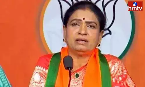 DK Aruna is the BJP Vice President of Telangana Assembly