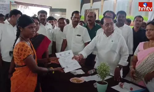 KCR Is Credited With Implementing Welfare Schemes Says Indrakaran Reddy