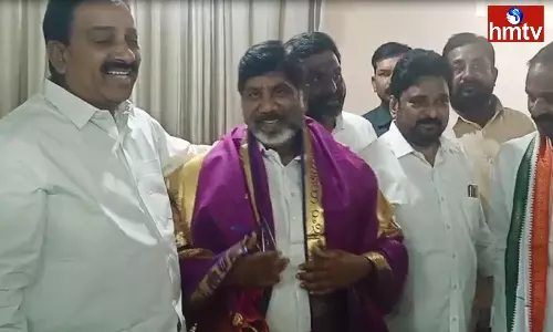 CLP Leader Bhatti Vikramarka To Tummala House CLP Leader Bhatti Vikramarka To Tummala House