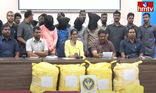 A Five Member Gang Was Arrested For Transporting 208 Kg Of Ganja A Five Member Gang Was Arrested For Transporting 208 Kg Of Ganja