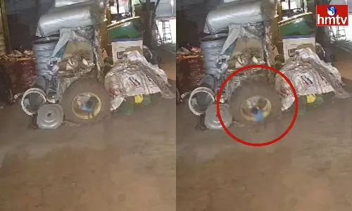 A Two Year Old Boy Died After Falling On A Tractor Tire