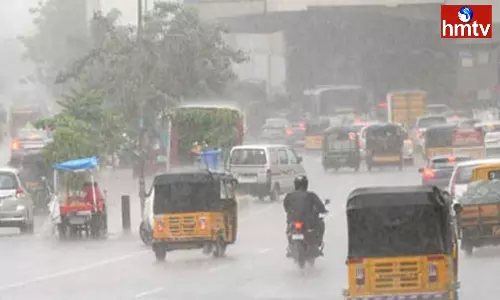 Heavy Rain In Telangana