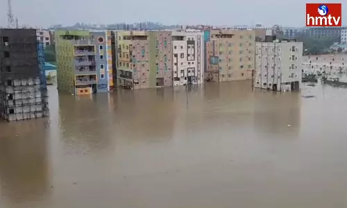 Flood at Maisammaguda Hostel Hyderabad