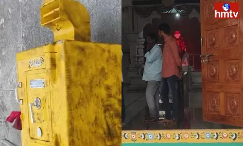 Theft in Saibaba Temple in Mancherial