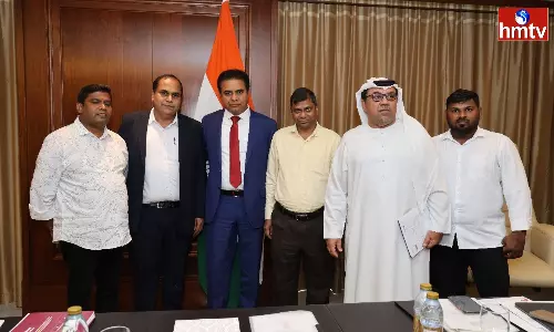 KTR Urges Uae King To Okay Mercy Pleas Of Telangana Workers Jailed In Dubai KTR Urges Uae King To Okay Mercy Pleas Of Telangana Workers Jailed In Dubai