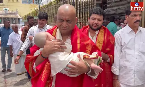 Bandla Ganesh Visited Lord Tirumala Bandla Ganesh Visited Lord Tirumala