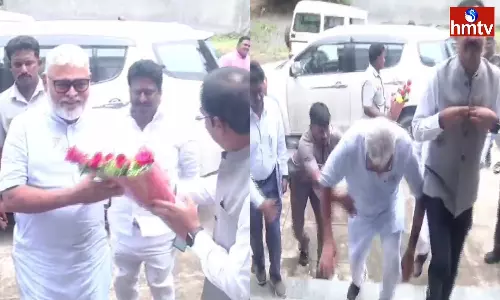 Ambati Rambabu Fell Down While Climbing the Stairs