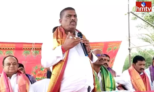 Patancheru MLA Gudem Mahipal Reddy Unveiled The Statue Of Sardar Sarvai Papanna.