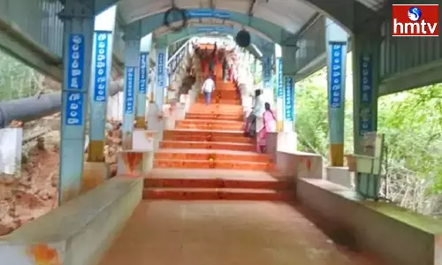 TTD Contemplates for Iron Fence at Tirumala Walkway TTD Contemplates for Iron Fence at Tirumala Walkway