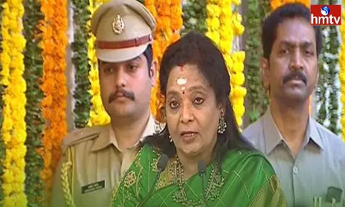 Governor Tamilisai Completed 4 years Tenure Telangana Governor