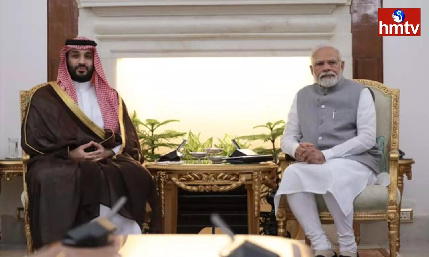 Saudi Arabia Crown Prince Mohammed Bin Salman Meets PM Modi