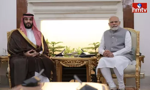 Saudi Arabia Crown Prince Mohammed Bin Salman Meets PM Modi Saudi Arabia Crown Prince Mohammed Bin Salman Meets PM Modi