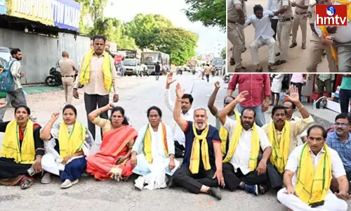 Bandh Continues In AP State Bandh Continues In AP State