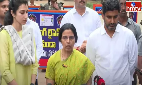 Worried About Chandrababus Security Says Bhuvaneshwari Worried About Chandrababus Security Says Bhuvaneshwari