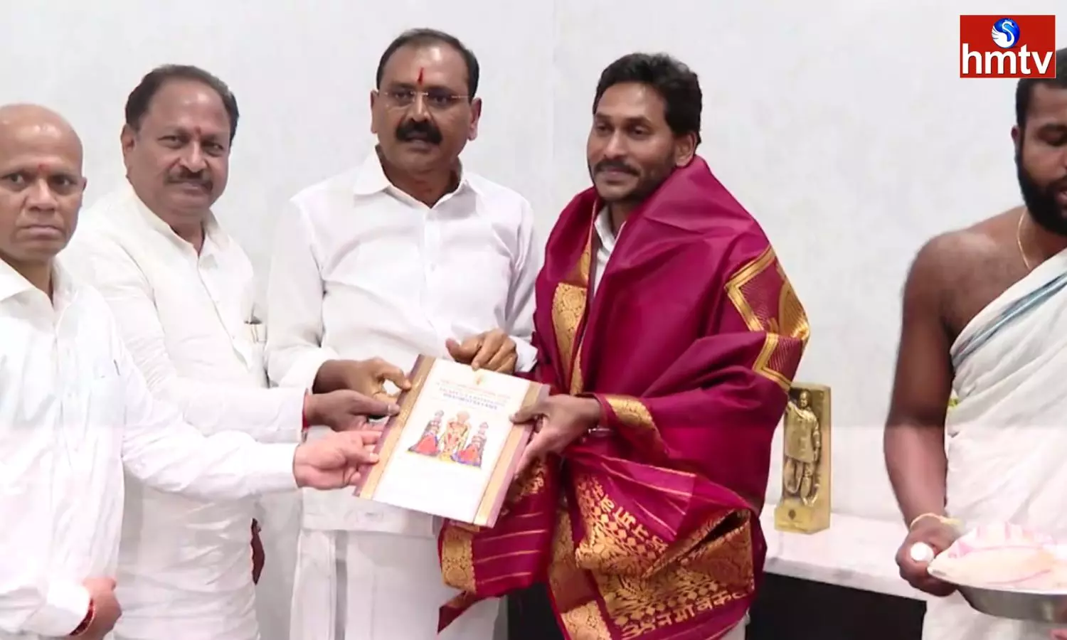 Invitation To CM Jagan For Tirumala Srivari Brahmotsavam