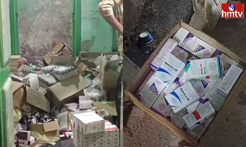 Raid By Drug Officials In Narasaraopet Of Palnadu District