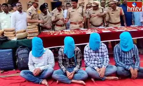 Gang of Interstate Robbers Arrested in Hanamkonda District Gang of Interstate Robbers Arrested in Hanamkonda District