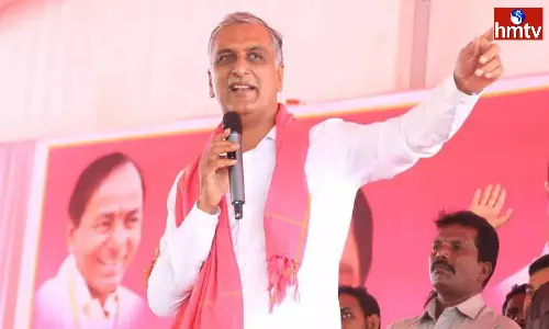 Minister Harish Rao Key Comments on Jamili Elections Minister Harish Rao Key Comments on Jamili Elections