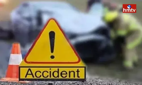 Student Died Road Accident In Anakapalle