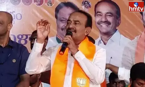 Etela Rajender Fire On CM KCR