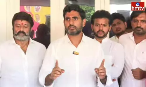 Nara Lokesh Fire On YCP