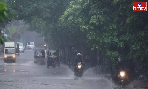 Heavy Rain Lashes In Several Places Of Hyderabad