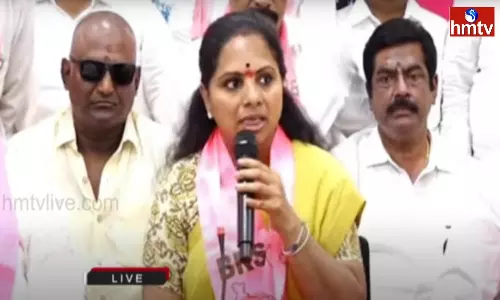 MLC Kavitha On ED Notice