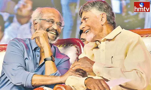 Superstar Rajinikanth to Meet Chandrababu After Monday Superstar Rajinikanth to Meet Chandrababu After Monday