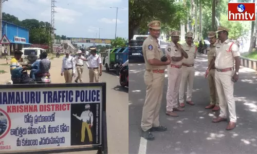 Police Asks Students to Leave Colleges in Vijayawada Police Asks Students to Leave Colleges in Vijayawada