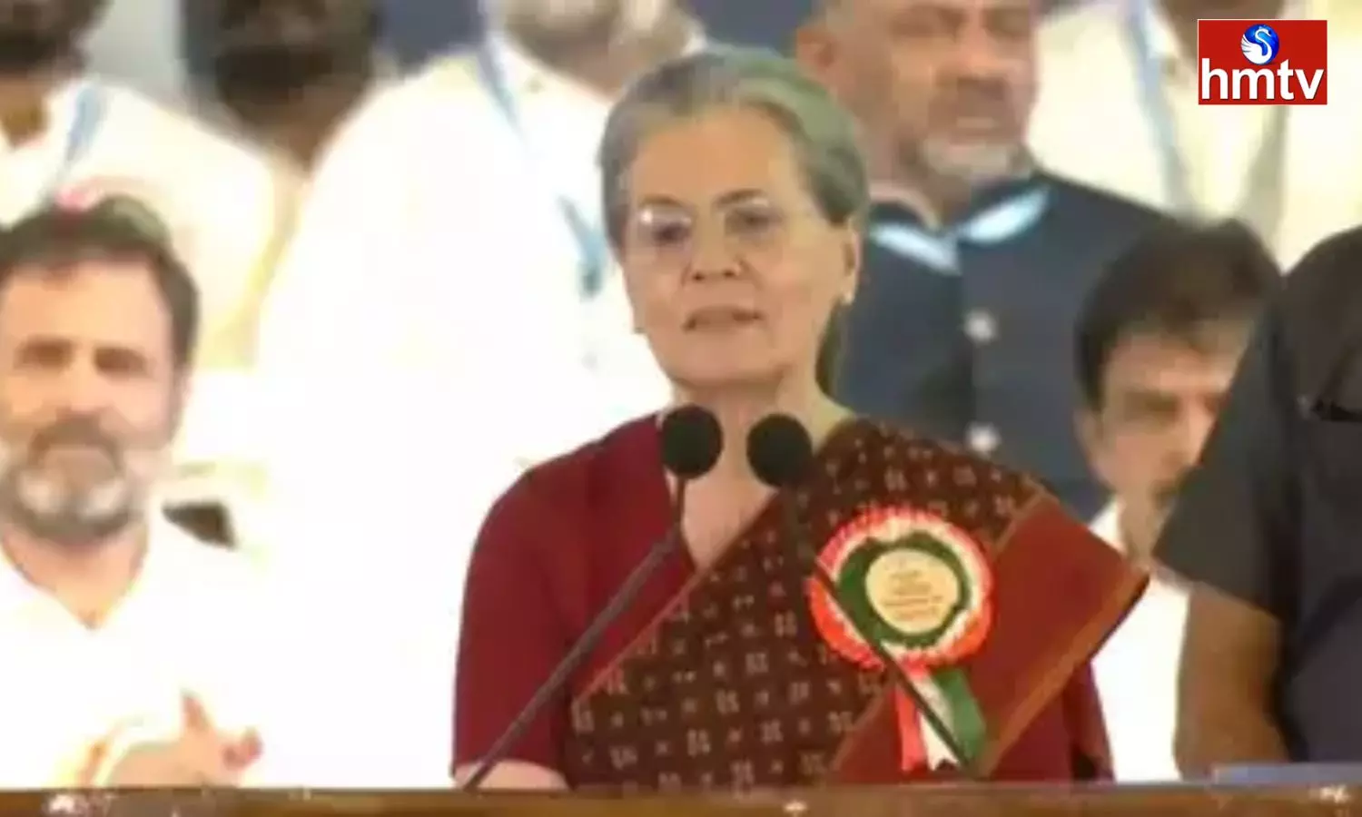 Sonia Gandhi Announced the Guarantee Schemes