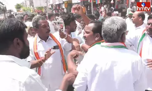 Clashes Between Ponnam Prabhakar And Praveen Reddy
