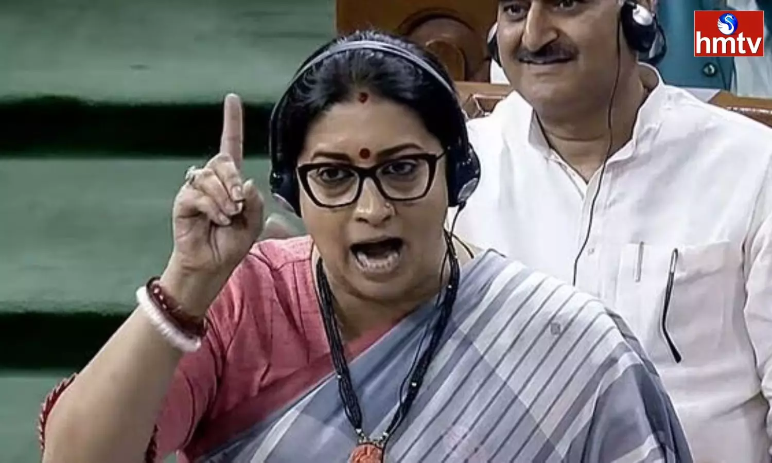 Sonia Gandhi Was Not In The House When The Women Bill Was Introduced Says Smriti Irani