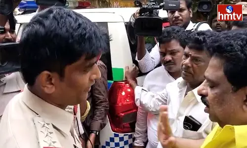 Tension At TDP Leader Buddha Venkanna House