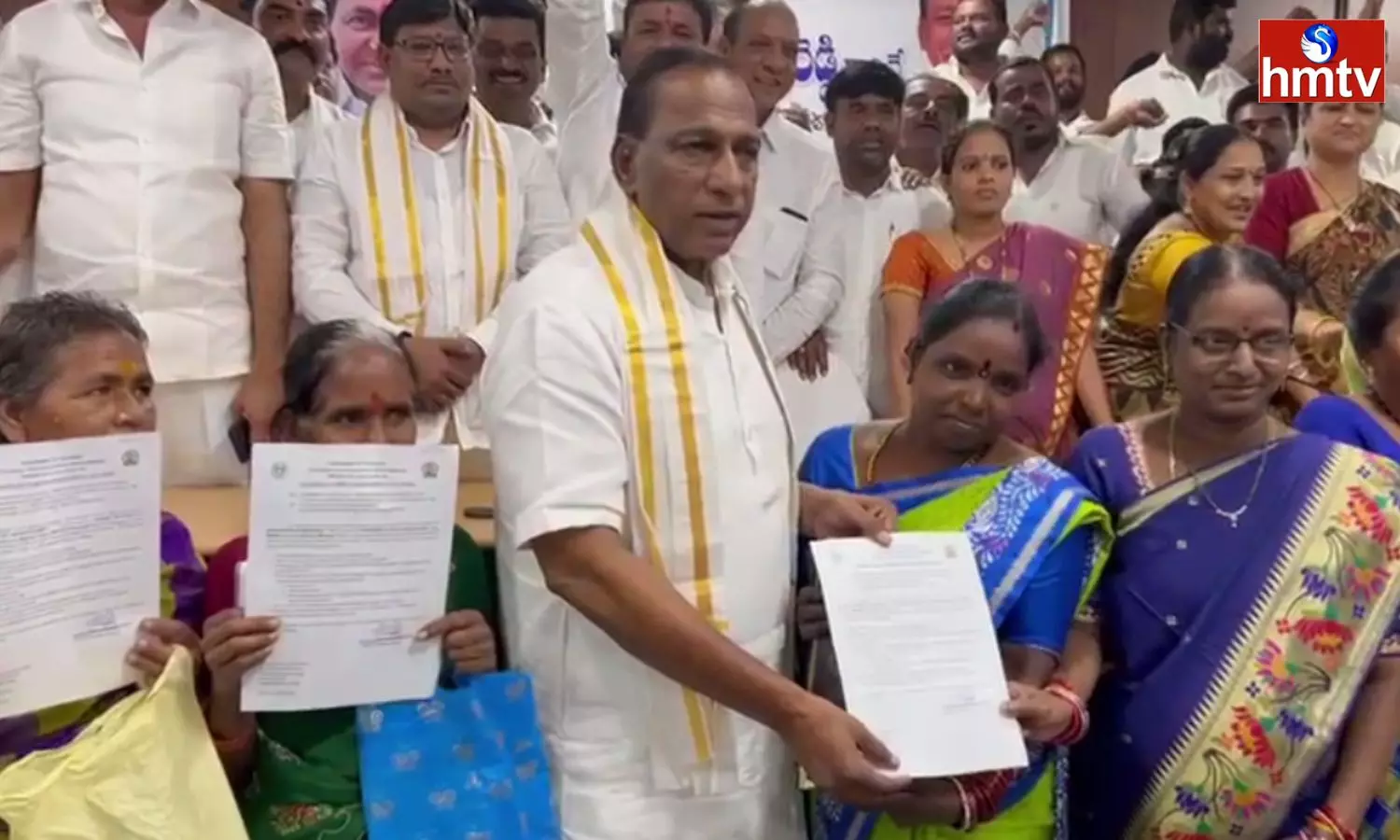 Minister Malla Reddy Distributed Order To Gruhalakshmi Beneficiaries