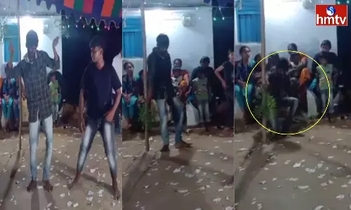 The Young Man Heart Attack While Dancing In Sri Sathya Sai District