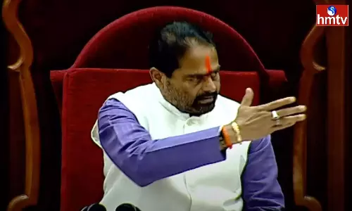 Speaker Warning To Balakrishna