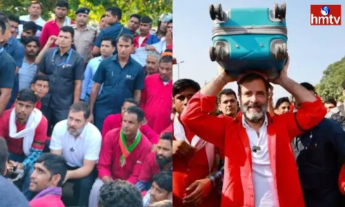 Rahul Gandhi Visits Anand Vihar Railway Station Meet Collie Bharat Jodo Yatra Rahul Gandhi Visits Anand Vihar Railway Station Meet Collie Bharat Jodo Yatra