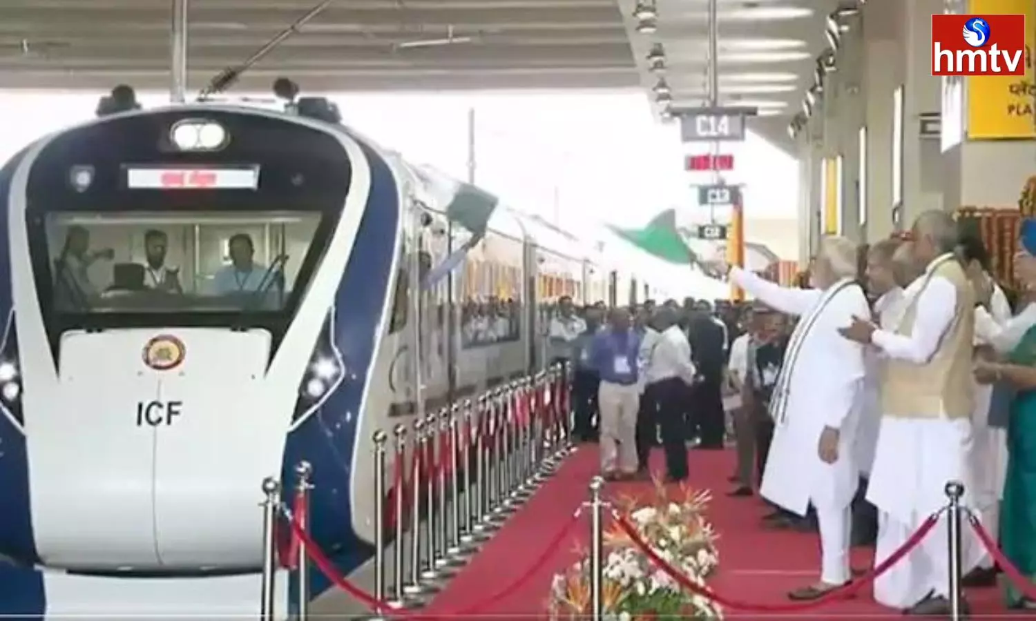 PM Narendra Modi To Flag Off 9 Vande Bharat Express Trains Today PM Narendra Modi To Flag Off 9 Vande Bharat Express Trains Today